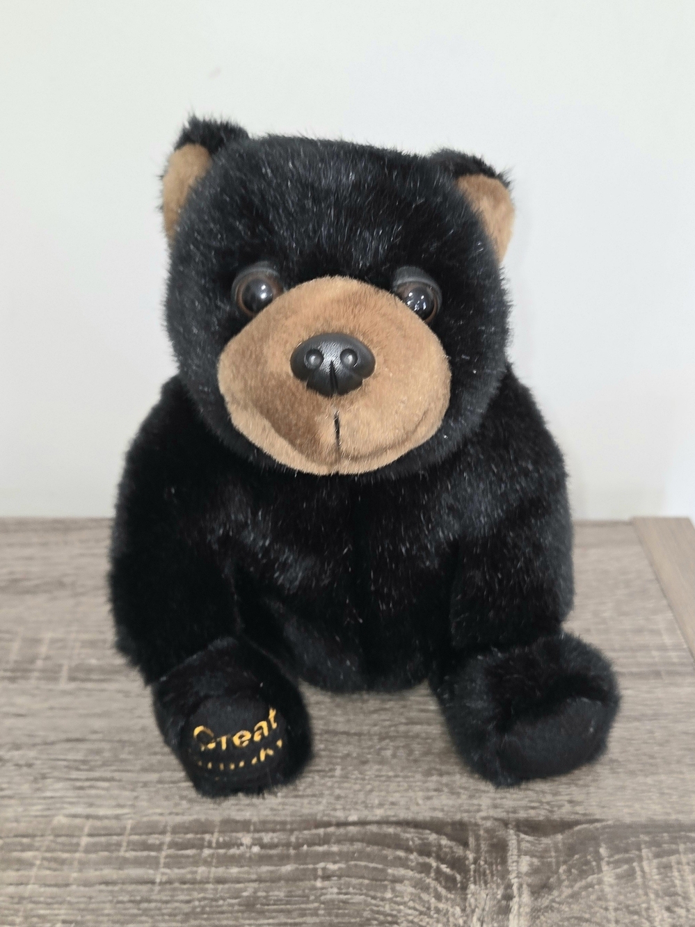Molasses Maplefoot Bear Plush Grizzly Black Bear Stuffed Animal House SEE DE